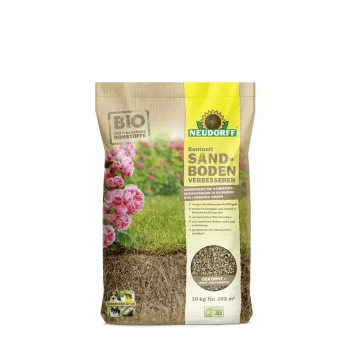 1,50 €/kg Bentonit SandbodenVerbesserer 10 Kg zur Aufbereitung von sandigen Böden