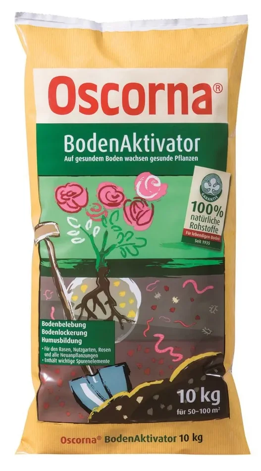 2,30 €/kg Oscorna Bodenaktivator für die Bodenverbesserung, Bodenhilfsstoff, 10 Kg Beutel,