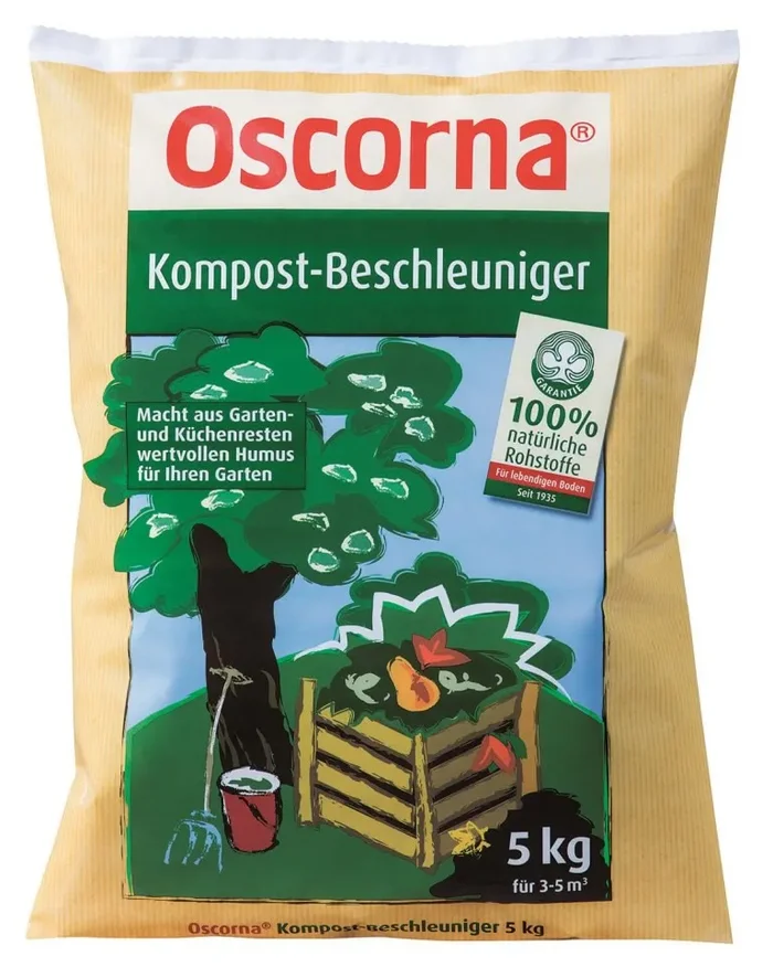 2,59 €/kg Oscorna Kompost Beschleuniger, beschleunigt die Verrottung von Kompost 5 Kg