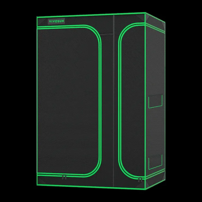 2-in-1 Grow Tent 3×4 D436, 2-4 Plants Use, with Multi-Chamber, 36″ x 48″ x 72″, For Indoor Plants Growing
