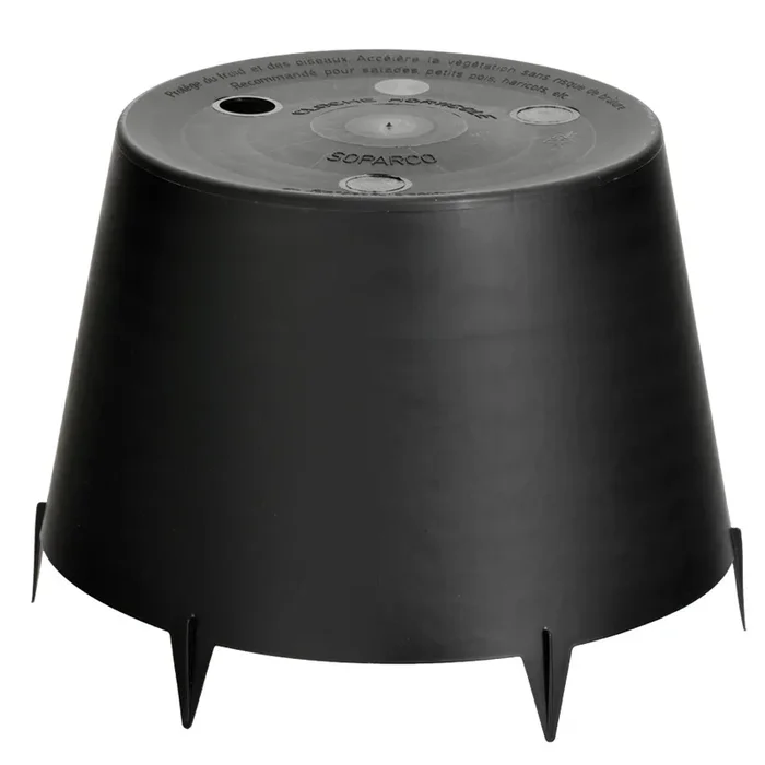 28 cm Schwarze Frostschutz- und Ernteverfrühungshaube