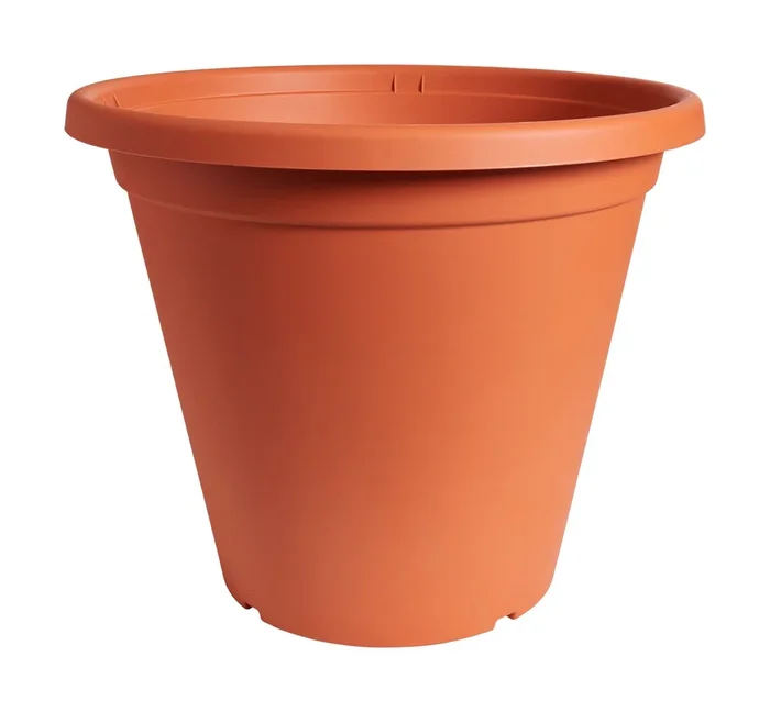50 cm Blumentopf rund terrakotta
