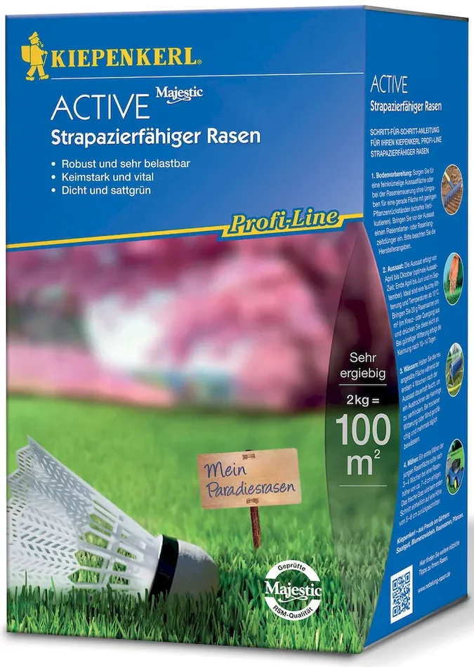 Active Strapazierfähiger Rasensamen, 2 kg