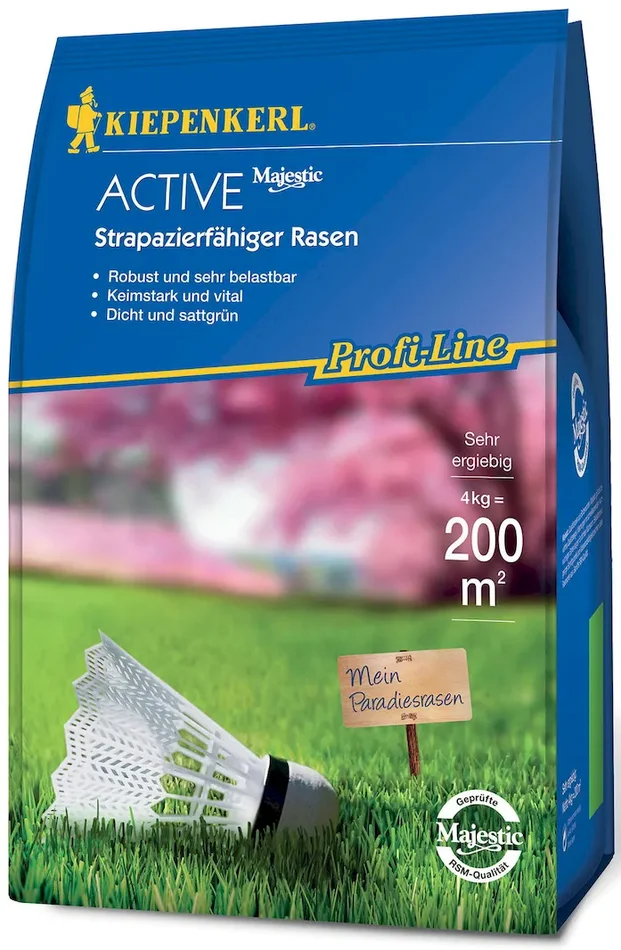 Active Strapazierfähiger Rasensamen, 4 kg