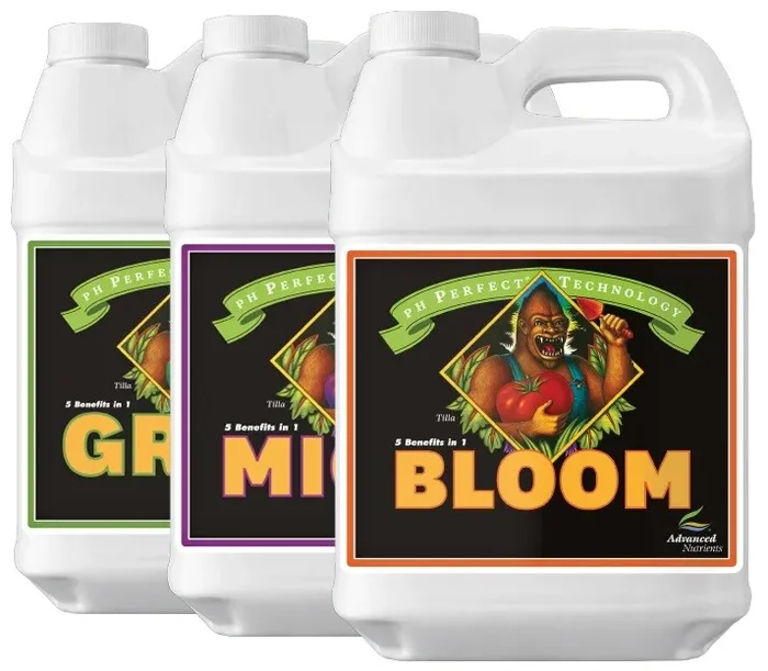 Advanced Nutrients pH Perfect Set Grow, Bloom, Micro 0,5L, 1L, 5L, 10L