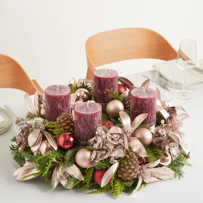 Adventskranz klassisch Lichterluxus