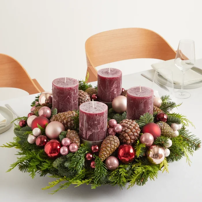 Adventskranz klassisch Royal December
