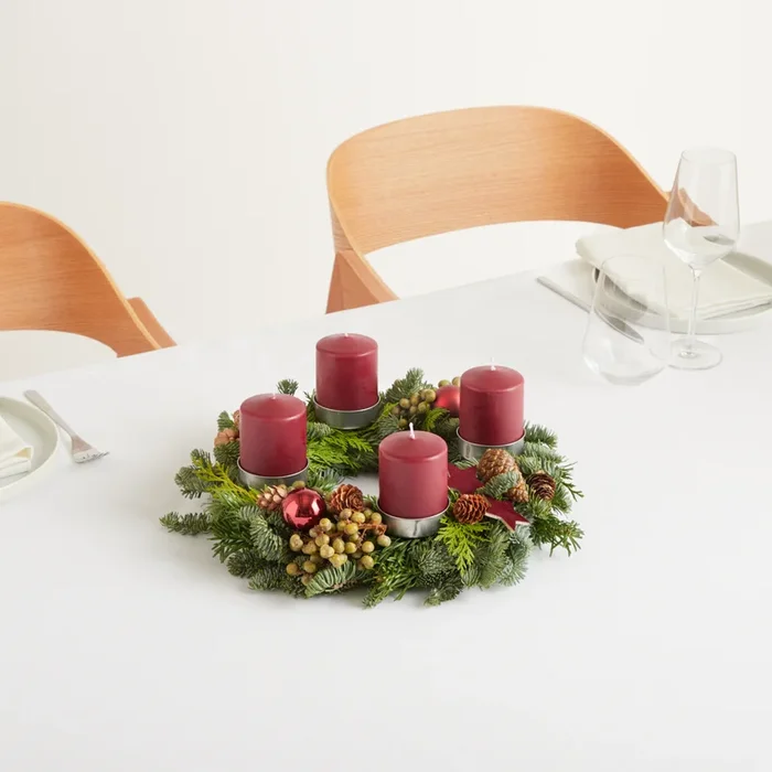 Adventskranz modern Adventsfreude