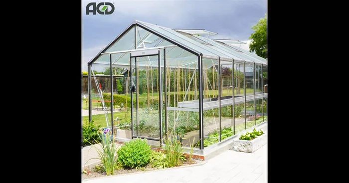 Aktions-Gewächshaus R308 ALU