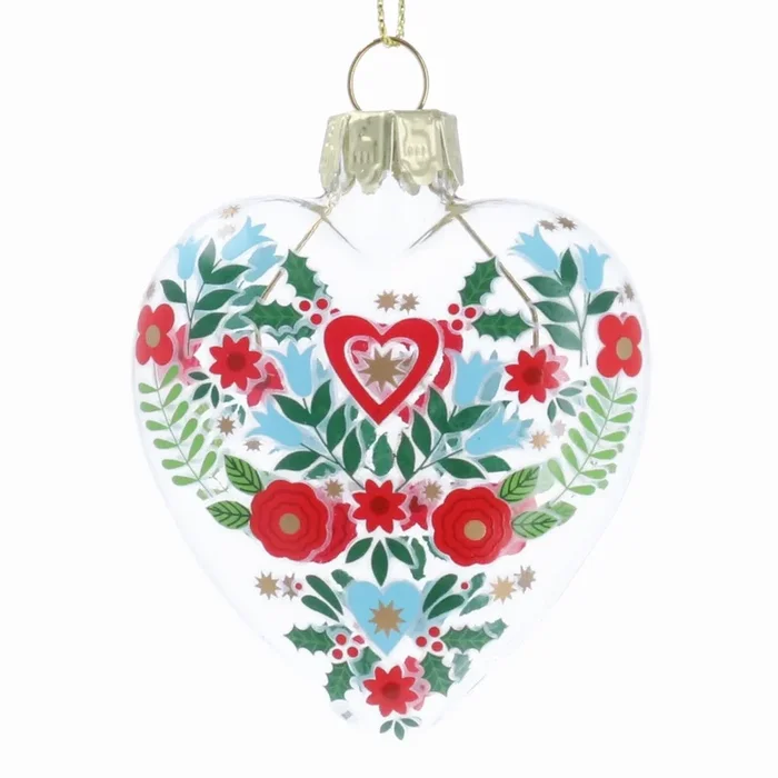 Alpine Glass Heart