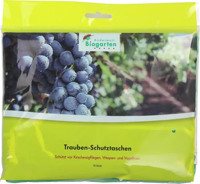 Andermatt Biogarten Trauben-Schutztaschen
