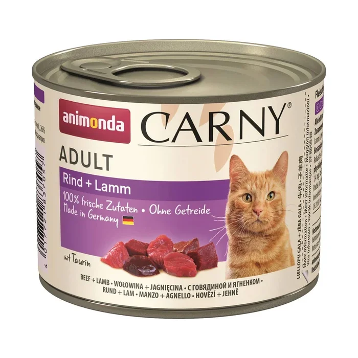 Animonda Cat, Carny Adult Rind und Lamm, 200 g