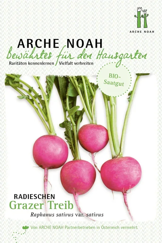 Arche Noah Bio Radieschen „Grazer Treib“