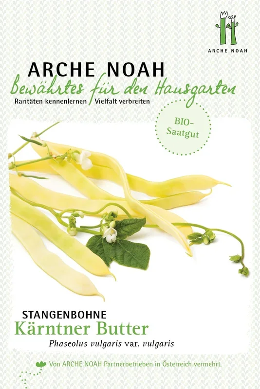 Arche Noah Bio Stangenbohne „Kärntner Butter“