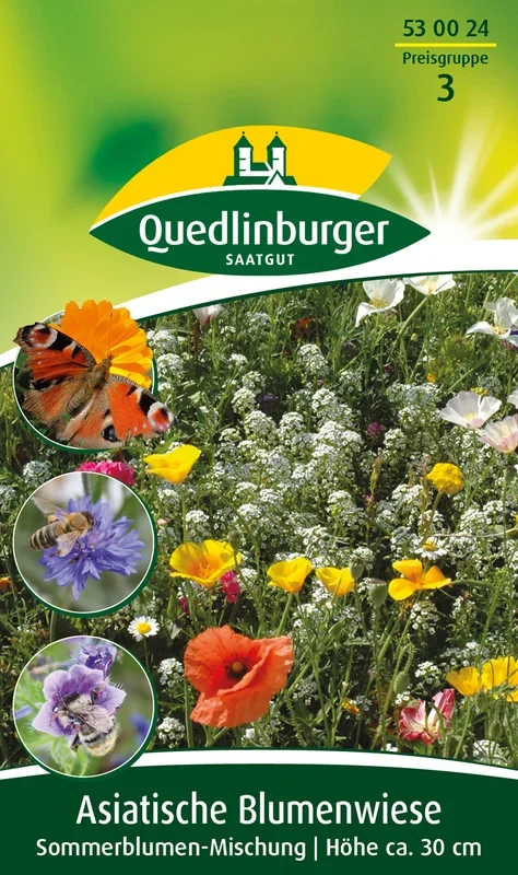 Asiatische Blumenwiese