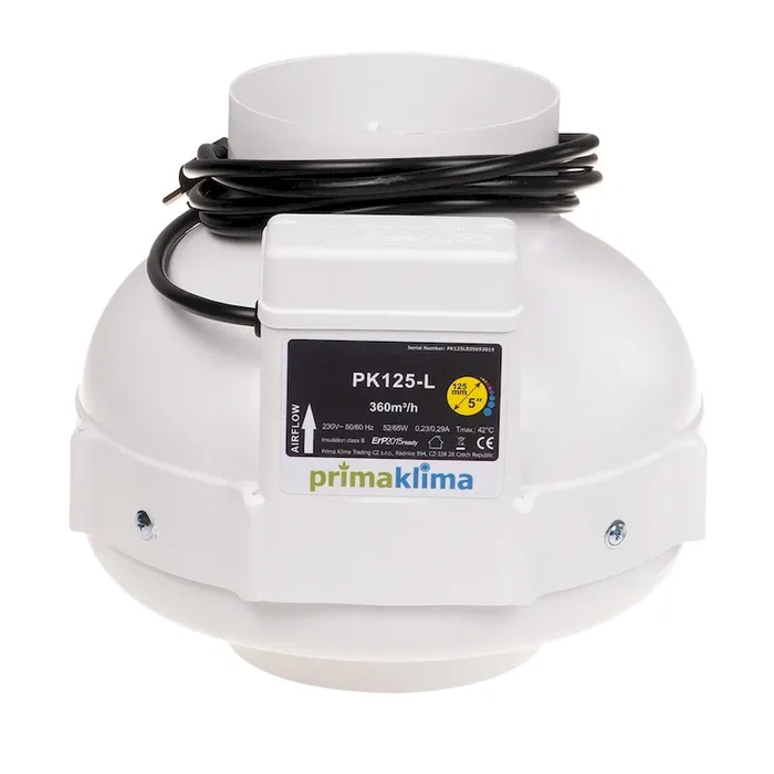 B-Ware Rohrventilator PrimaKlima 360 m³/h ø125mm