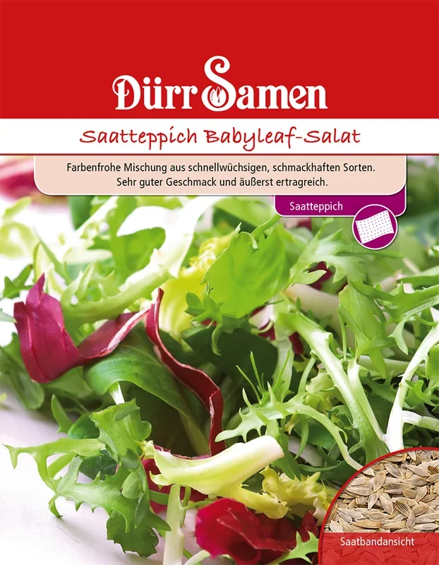 Babyleaf-Salat (Saatteppich) [MHD 12/2024]