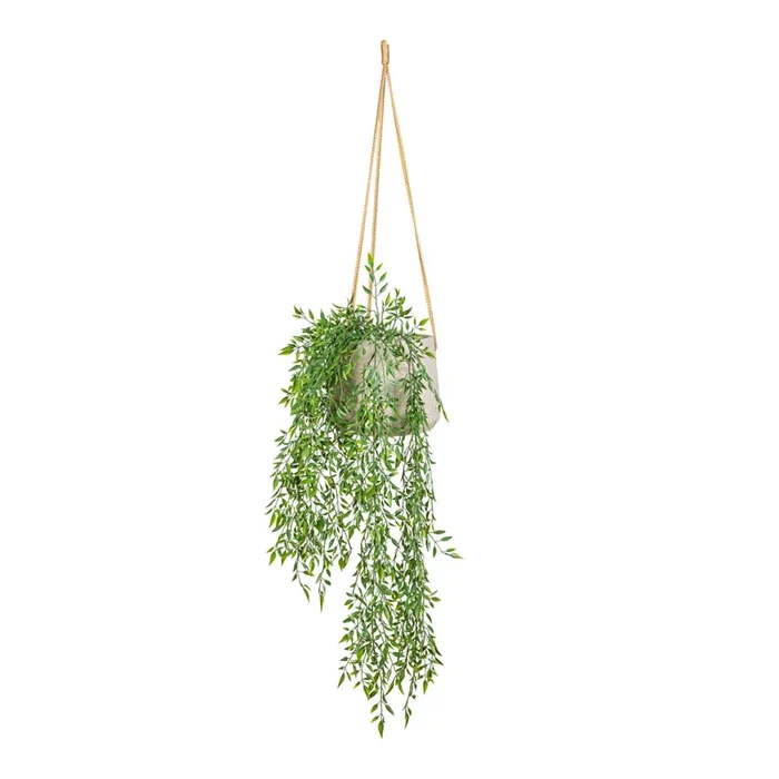 Bamboo Mixed Hanging Bush UV Resistant – Artficial