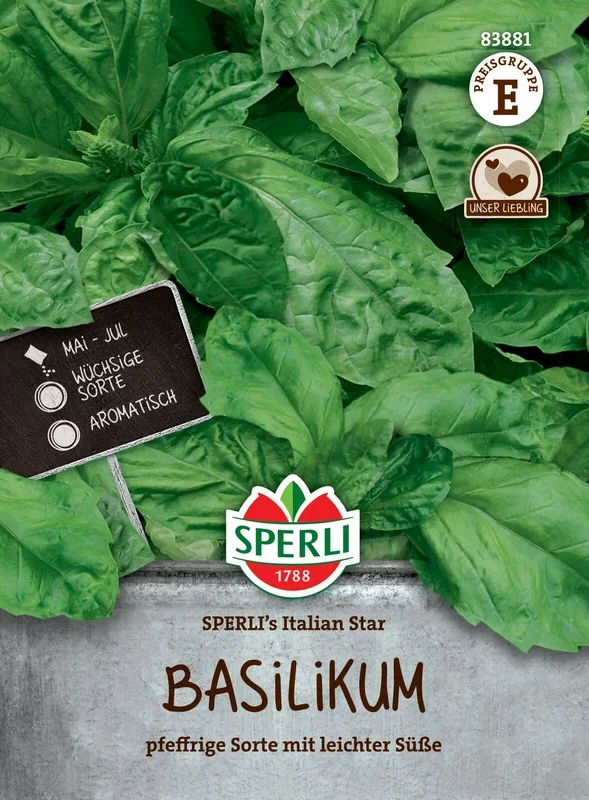 Basilikum SPERLI’s Italian Star [MHD 01/2025]