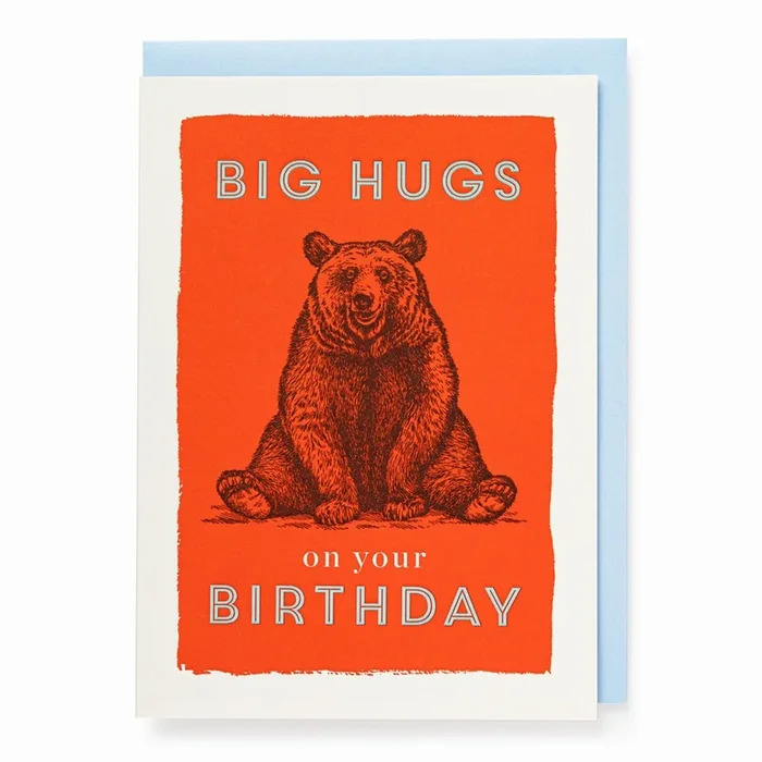 Big Bear Hugs – Birthday Card