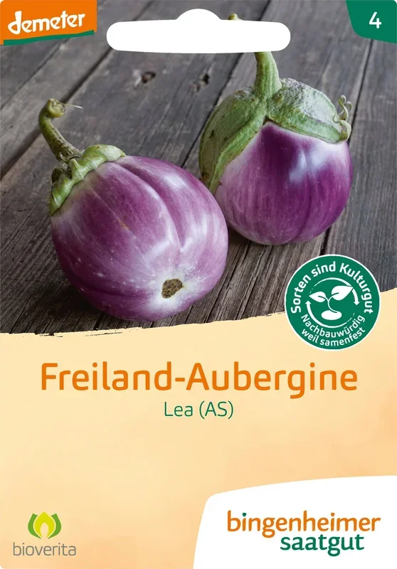 Bingenheimer Saatgut Aubergine „Lea (AS)“