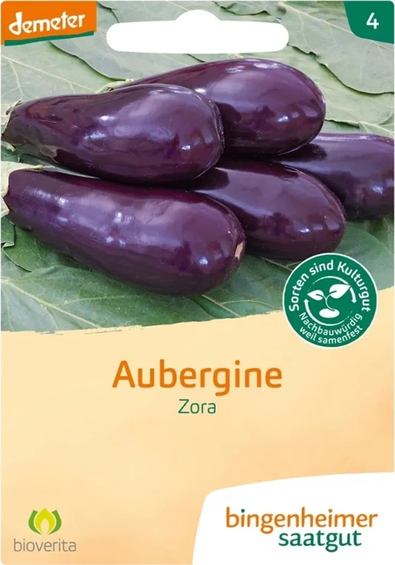 Bingenheimer Saatgut Aubergine „Zora (AS)“