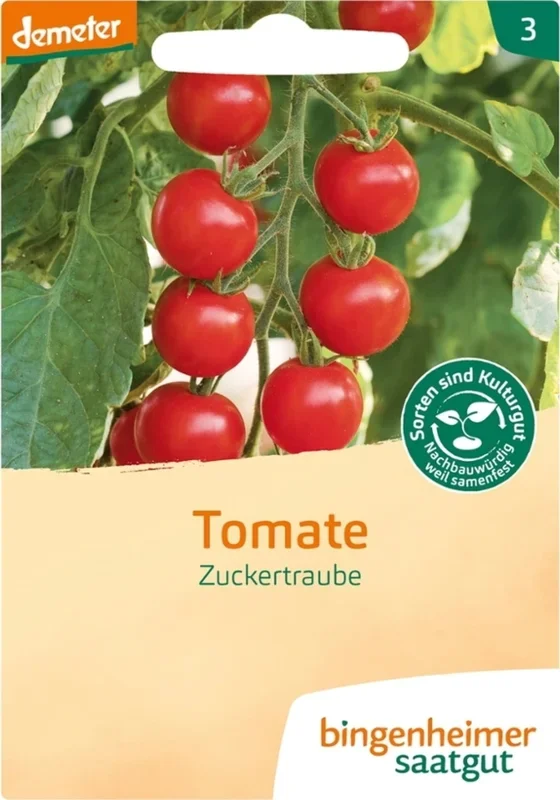 Bingenheimer Saatgut Cocktail-Tomate „Zuckertraube“