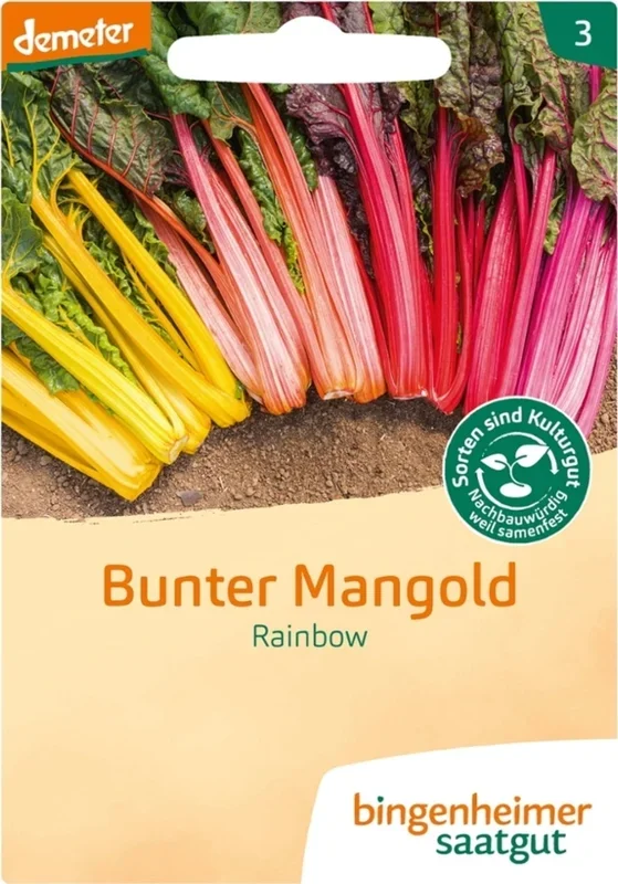 Bingenheimer Saatgut Mangold-Mischung „Rainbow“