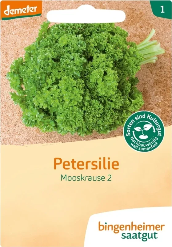 Bingenheimer Saatgut Petersilie, kraus (Mooskrause 2)