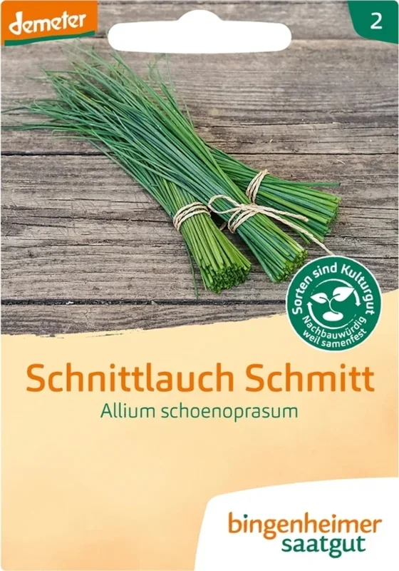 Bingenheimer Saatgut Schnittlauch „Schmitt“