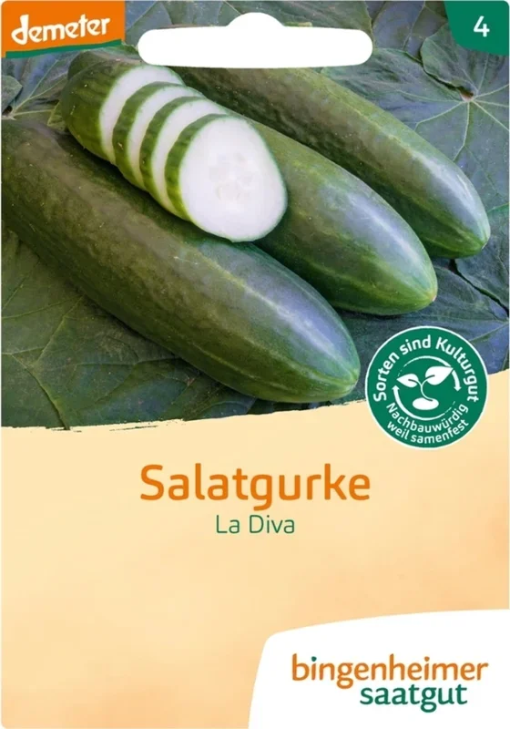 Bingenheimer Saatgut Snackgurke „La Diva“