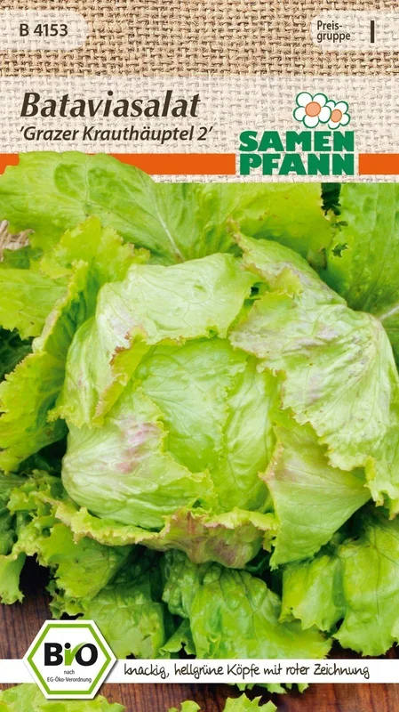 BIO Bataviasalat Grazer Krauthäuptel 2 [MHD 01/2026]