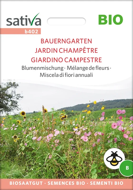 BIO Blumenmischung Bauerngarten [MHD 12/2025]
