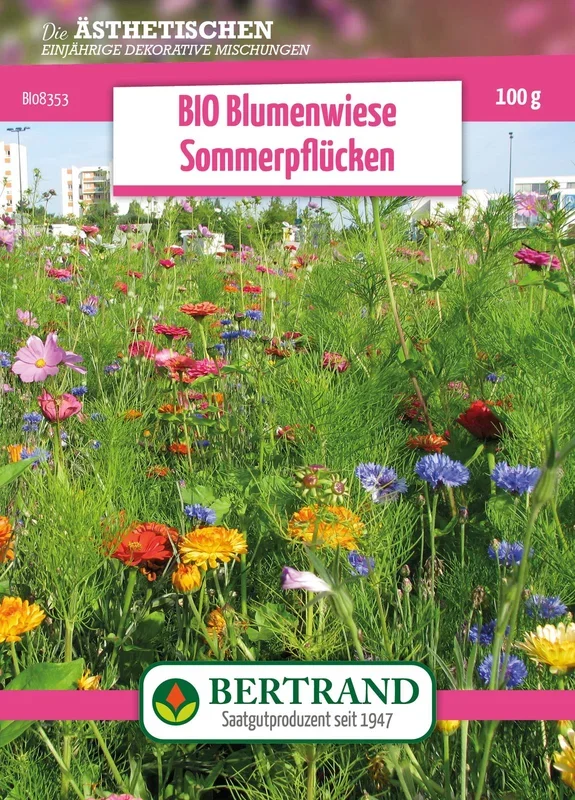 BIO Blumenwiese Sommerpflücken (100 g)
