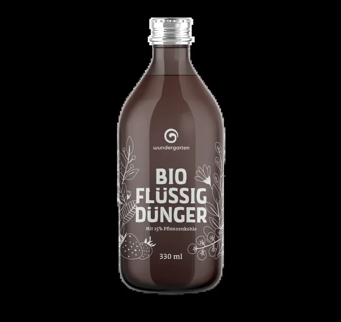 Bio Flüssigdünger mit Pflanzenkohle