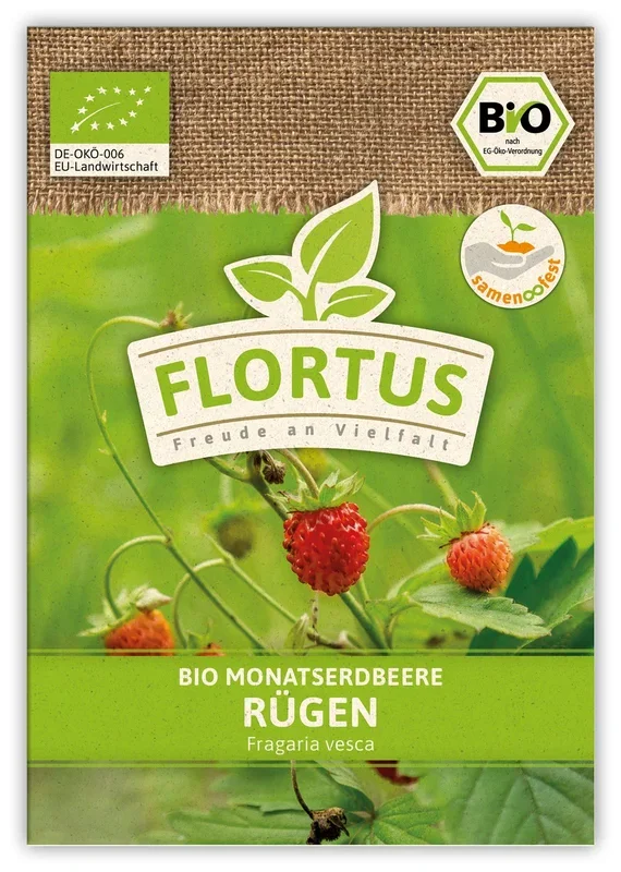 BIO Monatserdbeere Rügen