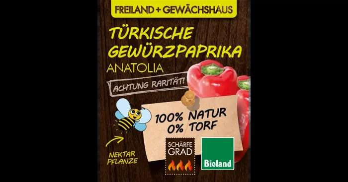 Bio Paprika ‚Anatolia‘