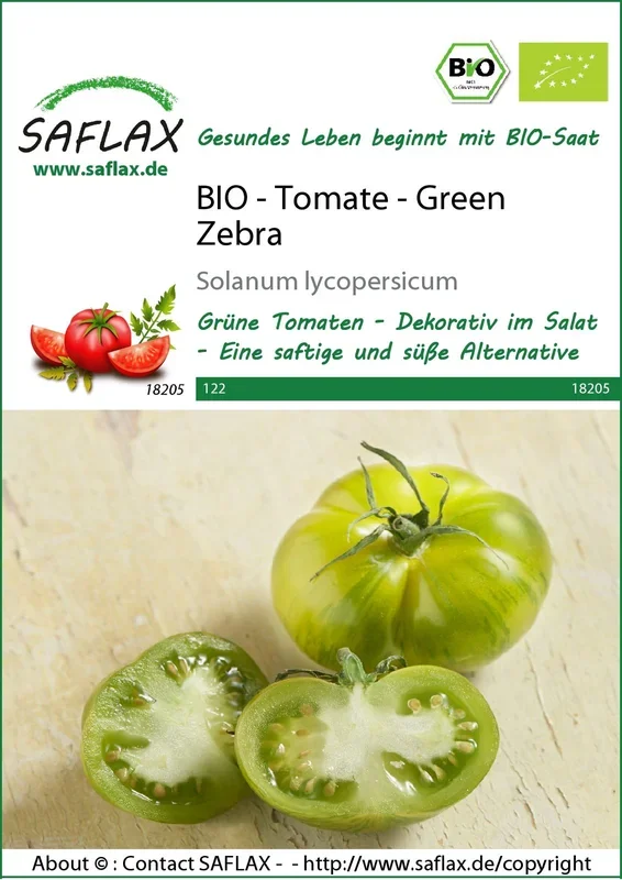 BIO Tomate Green Zebra
