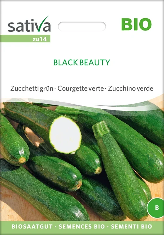 BIO Zucchini Black Beauty [MHD 12/2025]