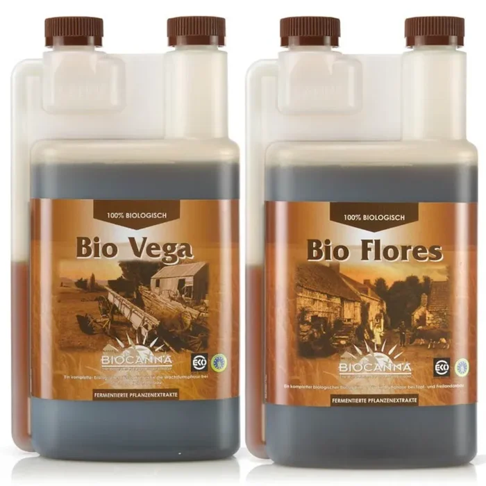 BIOCANNA Easy-Starter Set für Erde 2x 1L