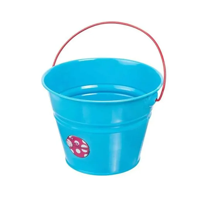Blauer Eimer