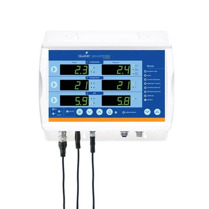 BLUELAB – Pro Controller Base Kit – pH-, EC-, Tanktemperatur-Regler