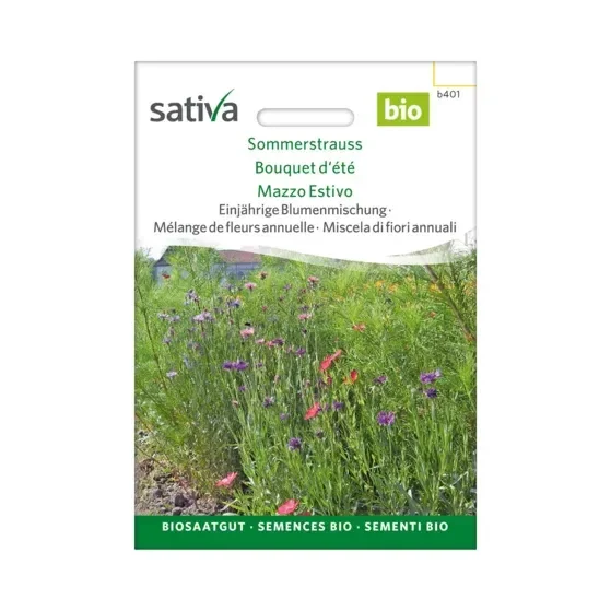 Blumenmischung b401 Sommerstrauss Biosamen