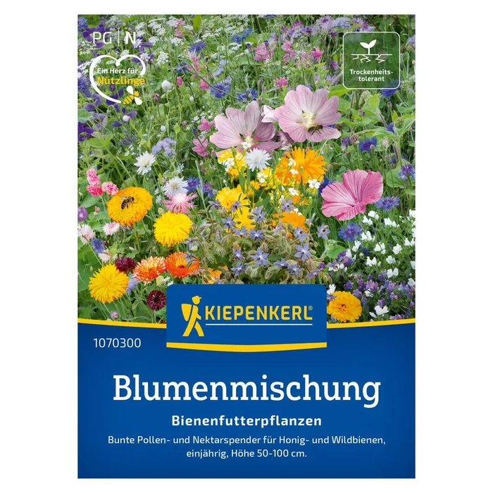 Blumensamen, Bienenfutterpflanzen, rosa & gelb