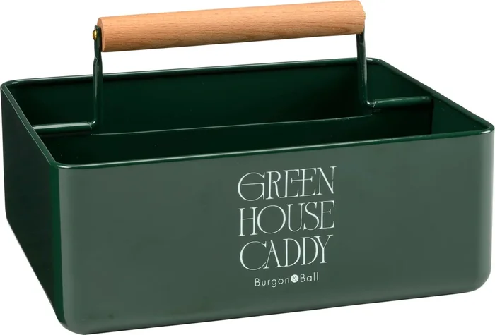 Burgon & Ball Caddy „Greenhouse“ – Heritage Green