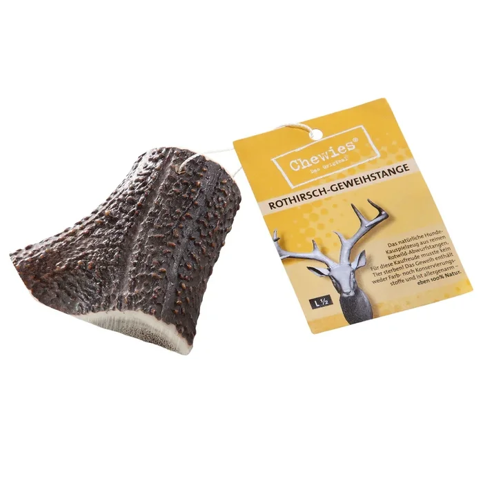 Chewies Rothirsch-Geweihstange L halb, 80–140 g