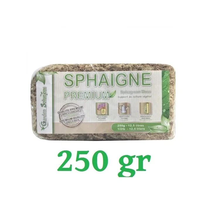 Chilenisches Sphagnum 250g Premium-Qualität (Gartenlösung)