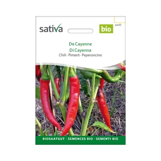 Chili De Cayenne Biosamen pa43