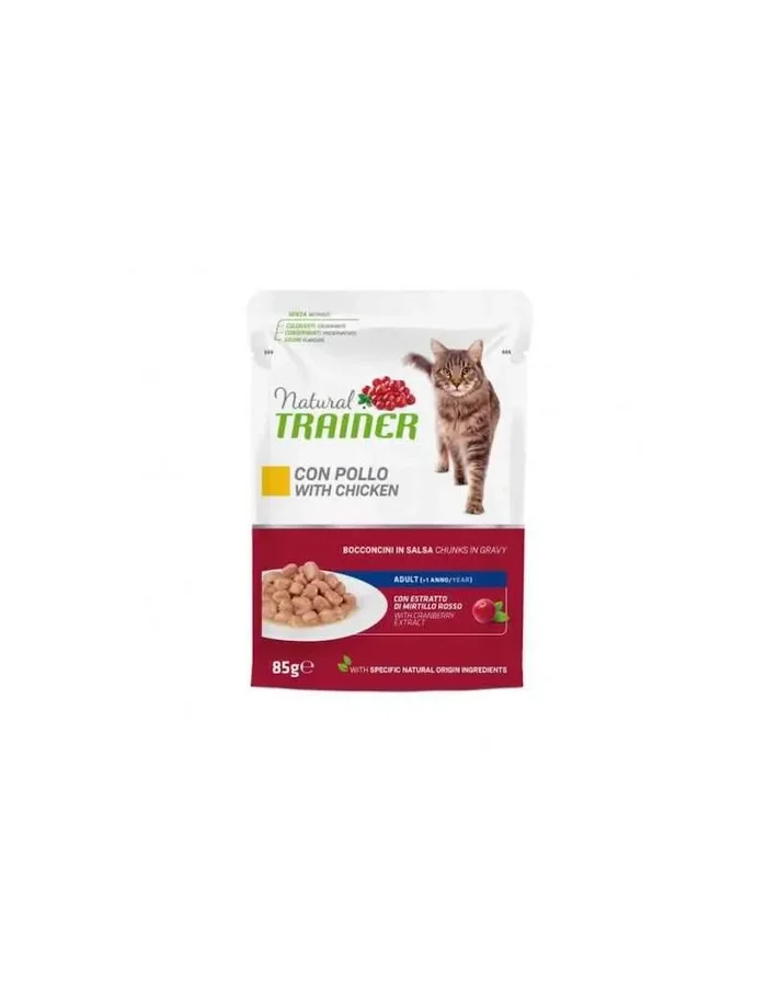 Chunks in Sauce Natural Trainer Adult mit Huhn 85 gr