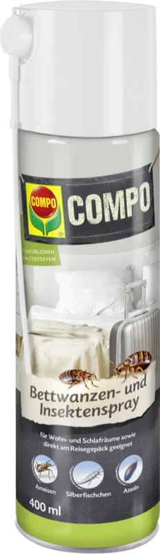 COMPO Bettwanzen- und Insektenspray, 400 ml